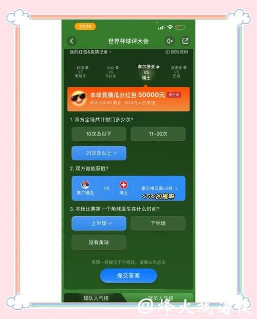 原来世界杯竞猜平台还能这样玩！